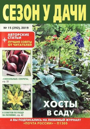 Сезон у дачи №15, август 2019