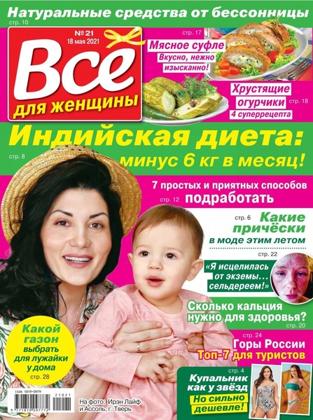 Все для женщины №21, май 2021