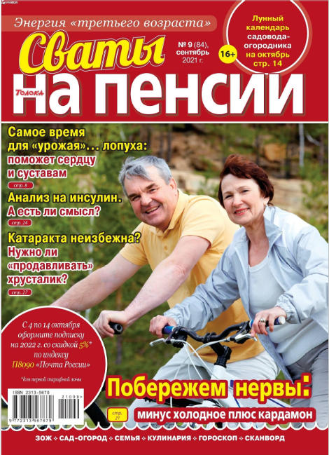 Сваты. На пенсии №9, сентябрь 2021