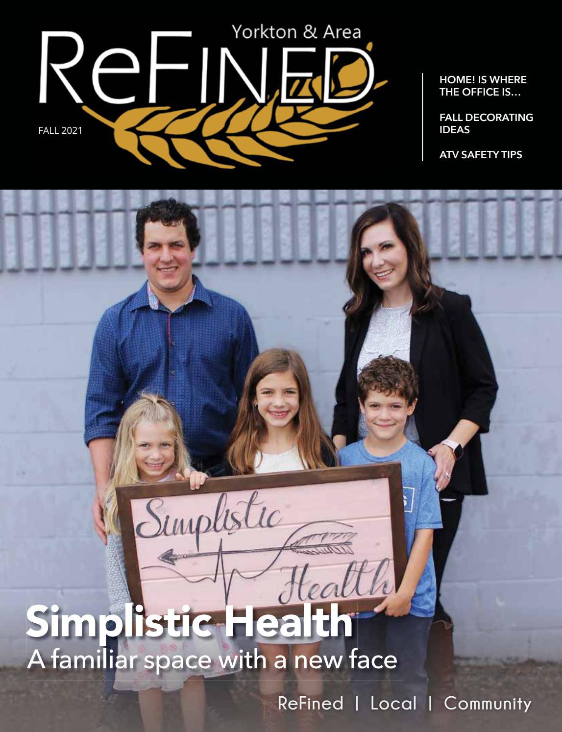 ReFined Yorkton Magazine 2021 Ltd.  - Fall 2021