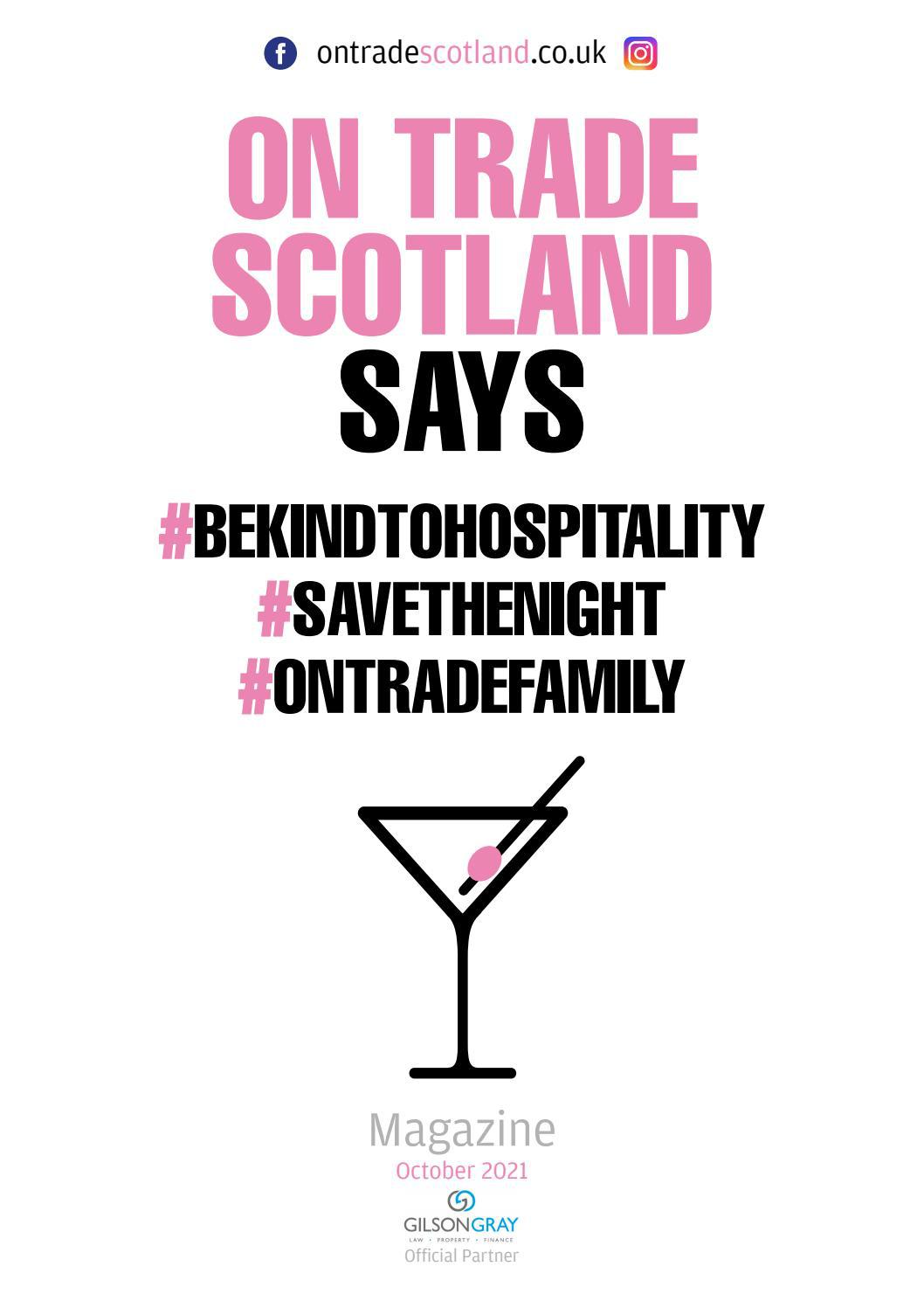OnTrade Scotland Magazine - October Edition 2021