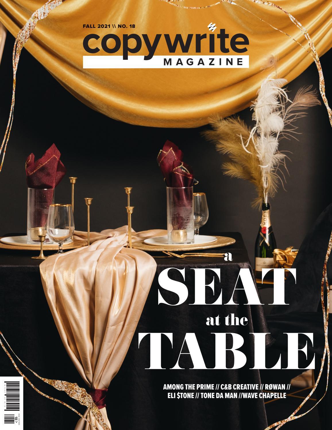 Copywrite Magazine #18, Fall 2021