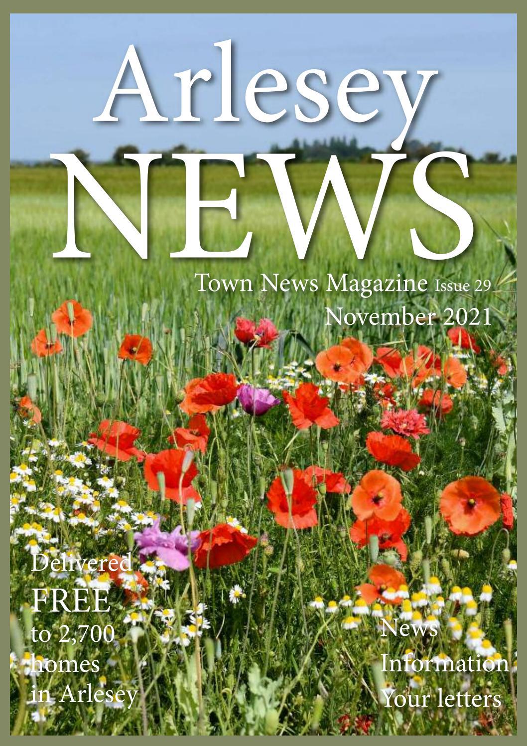 Arlesey News magazine November  2021