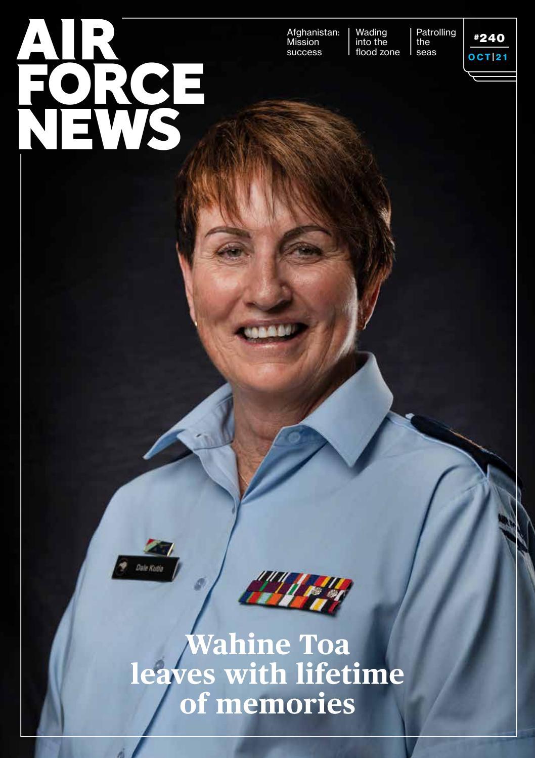 Air Force News magazine Issue 240, October 2021