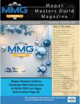 Mopar Masters Guild Magazine November - December 2021