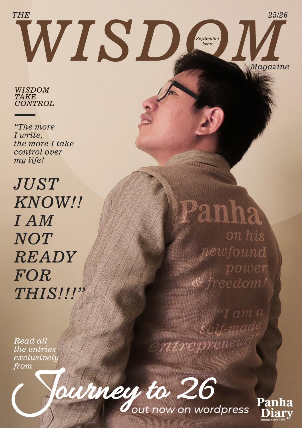 The Wisdom Magazine ft. Journey To 26