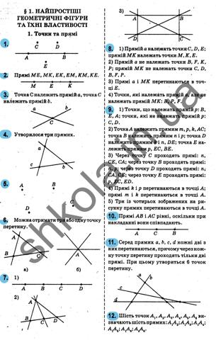 ГДЗ Геометрія 7 клас Мерзляк 2015