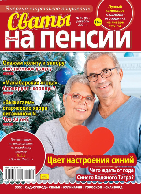 Сваты. На пенсии №12, декабрь 2021
