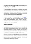 Lead Migration WordPress Plugin for Unbounce to Gravity Form (U2GF)