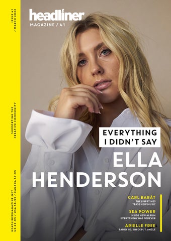 Headliner Magazine Issue 41 March 2022
