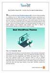 Best WordPress Themes 2022 – You Have The New Light For Online Business