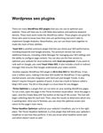 Best wordpress seo plugins