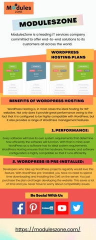 WordPress Hosting Plans