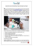 Tech Startup WordPress Theme For Responsive Startup Websites