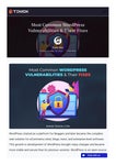 Most Common WordPress Vulnerabilities & Their Fixes