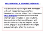 PHP Developers & Wordpress Developers | PHP Web Developers in Delhi