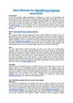 Free wordpress themes