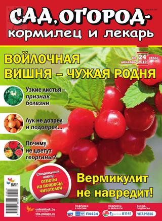 Сад, огород – кормилец и лекарь №24, декабрь 2019
