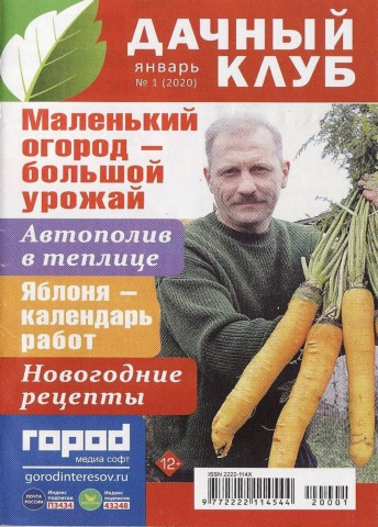 Дачный клуб №1, январь 2020
