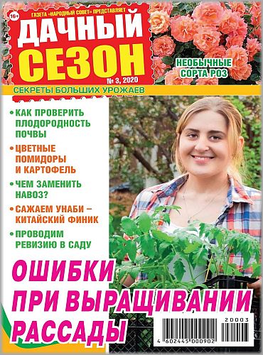 Дачный сезон №3, март 2020