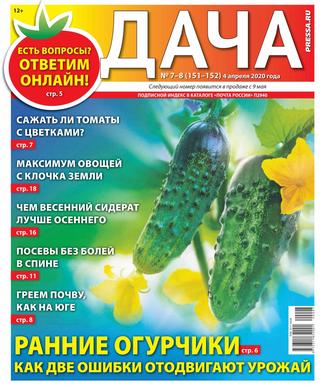 Дача №7-8, апрель 2020