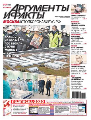 Аргументы и факты №17, апрель 2020