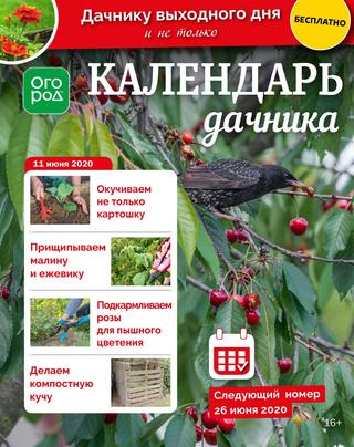 Огород Ру. Календарь дачника №12, июнь 2020